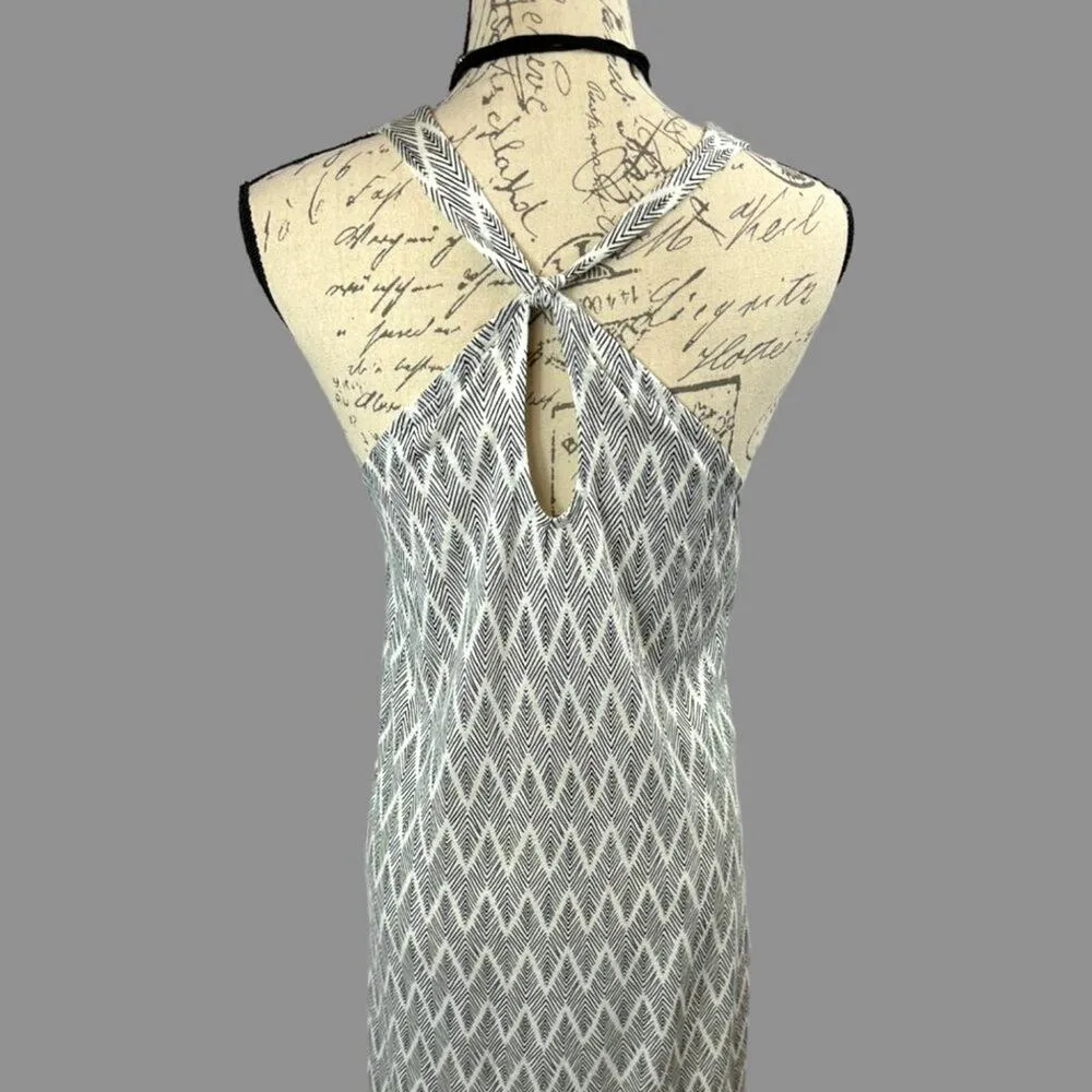 H&M Basic/Basique Sundress Criss Cross Knotted Back size L - Image 6