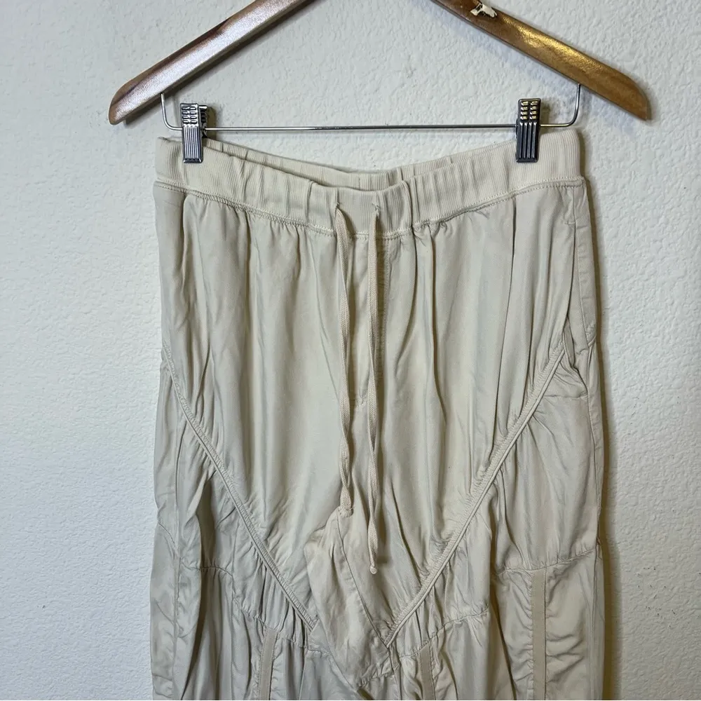 Free People Movement Full Court Ivory Jogger Pants Womens Size S - Image 7