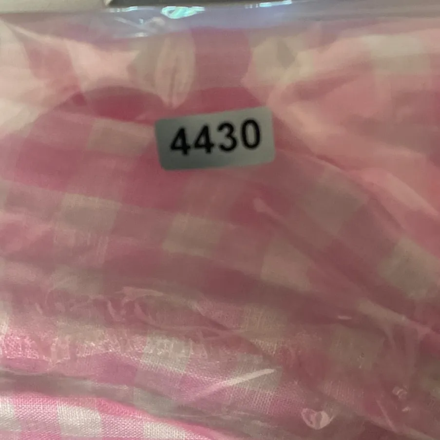 Frankies Bikinis Lou Shorts Medium Pink Gingham Retro Beach Linen Picnic New - Image 9