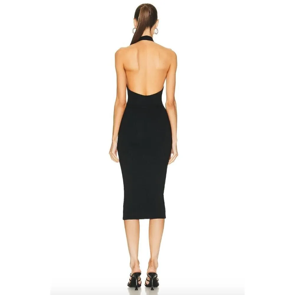 Alix NYC Milla Dress Black Womens Size Large - Image 3