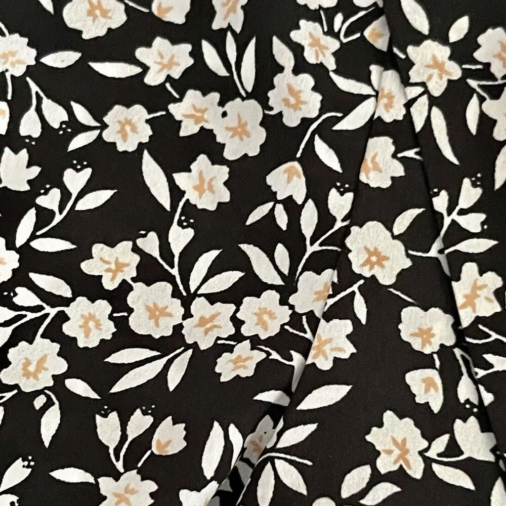 Boohoo Womens Shorts Size 10 Floral High Waist Casual Modern Y2K 90's Bohemian - Image 5