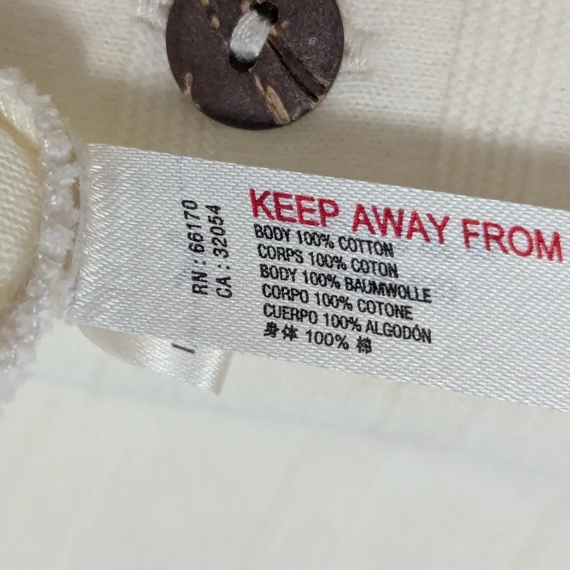 Free People FP Beach Santa Fe Maxi Dress Cream Henley Off White Womens Small - Image 4