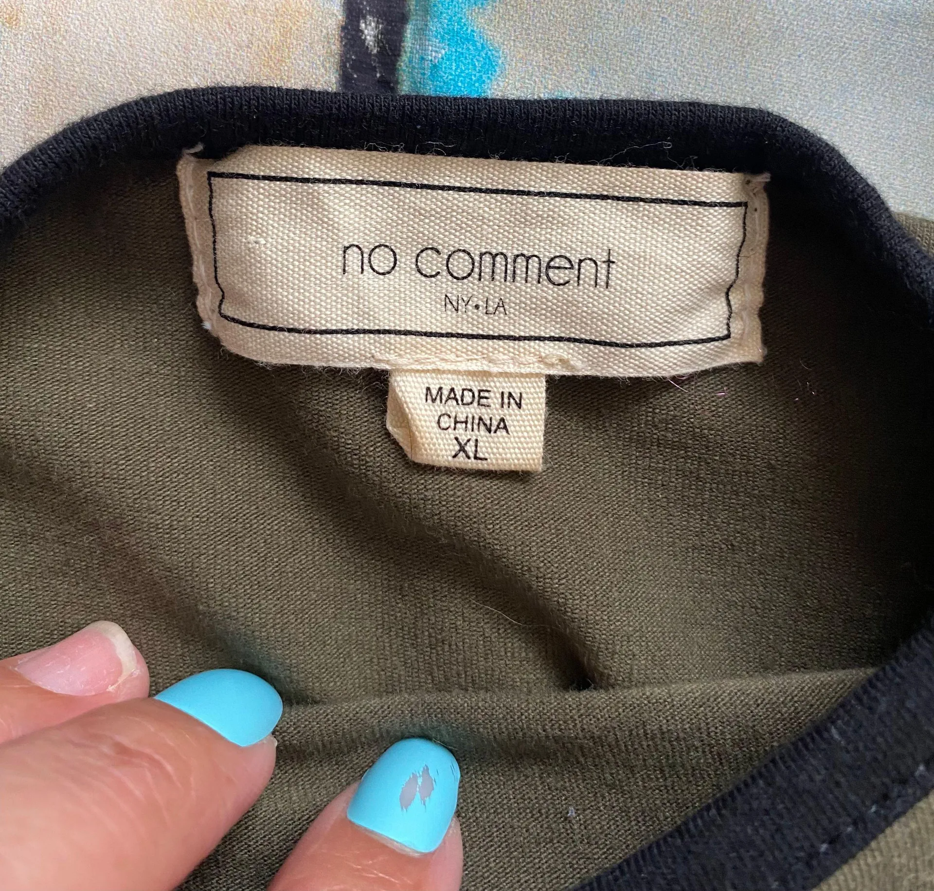 Cold Shoulder Green Bodysuit Sz XL - Image 7