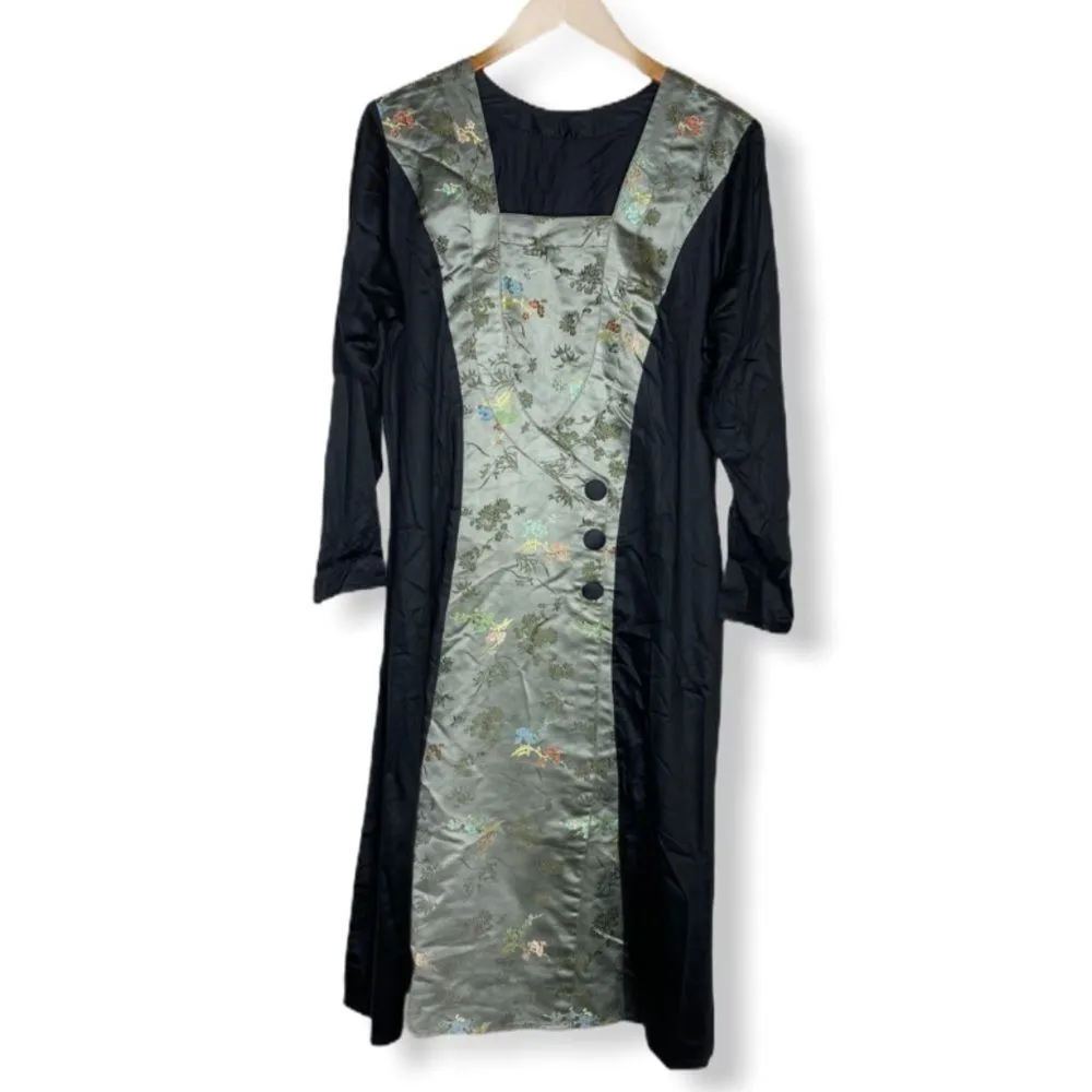 Asian Style‎ Dress Black - Image 2