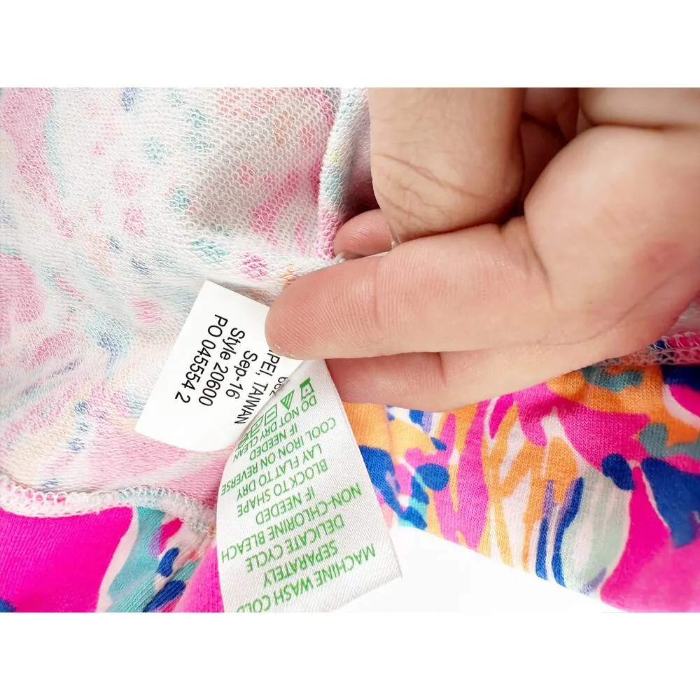 Lilly Pulitzer UPF 50+ Skipper Half Zip Popover in Sunken Treasure Size XS - Image 5