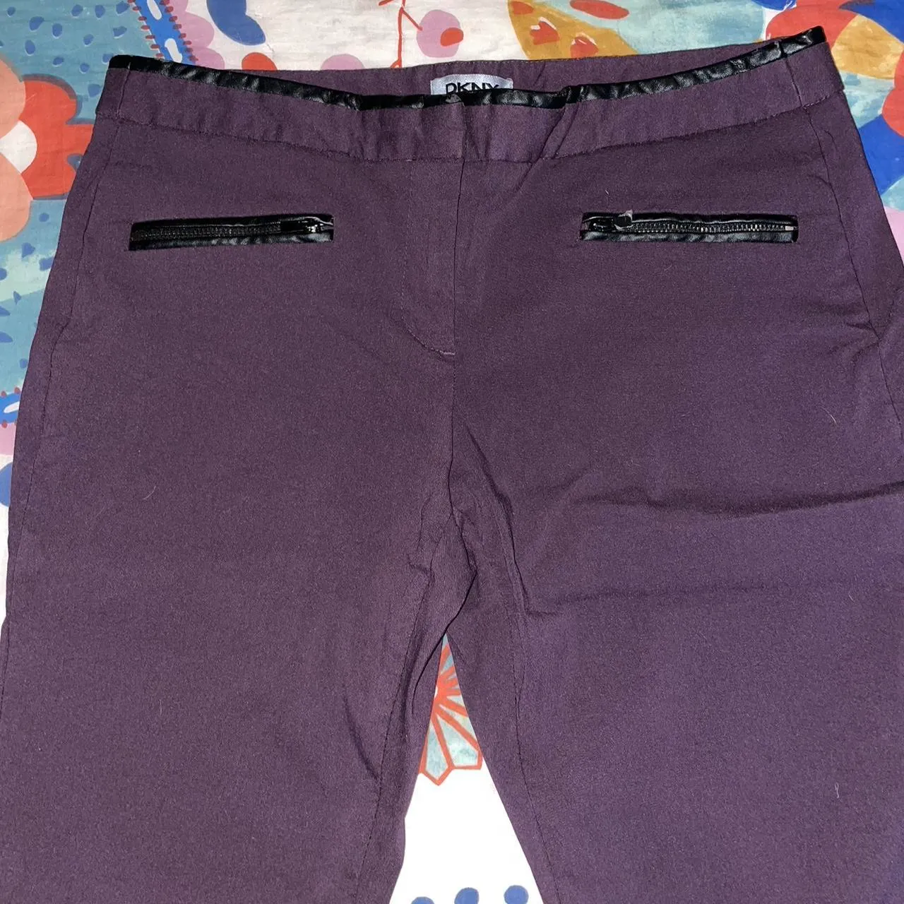 DKNY plum slacks  - Image 2