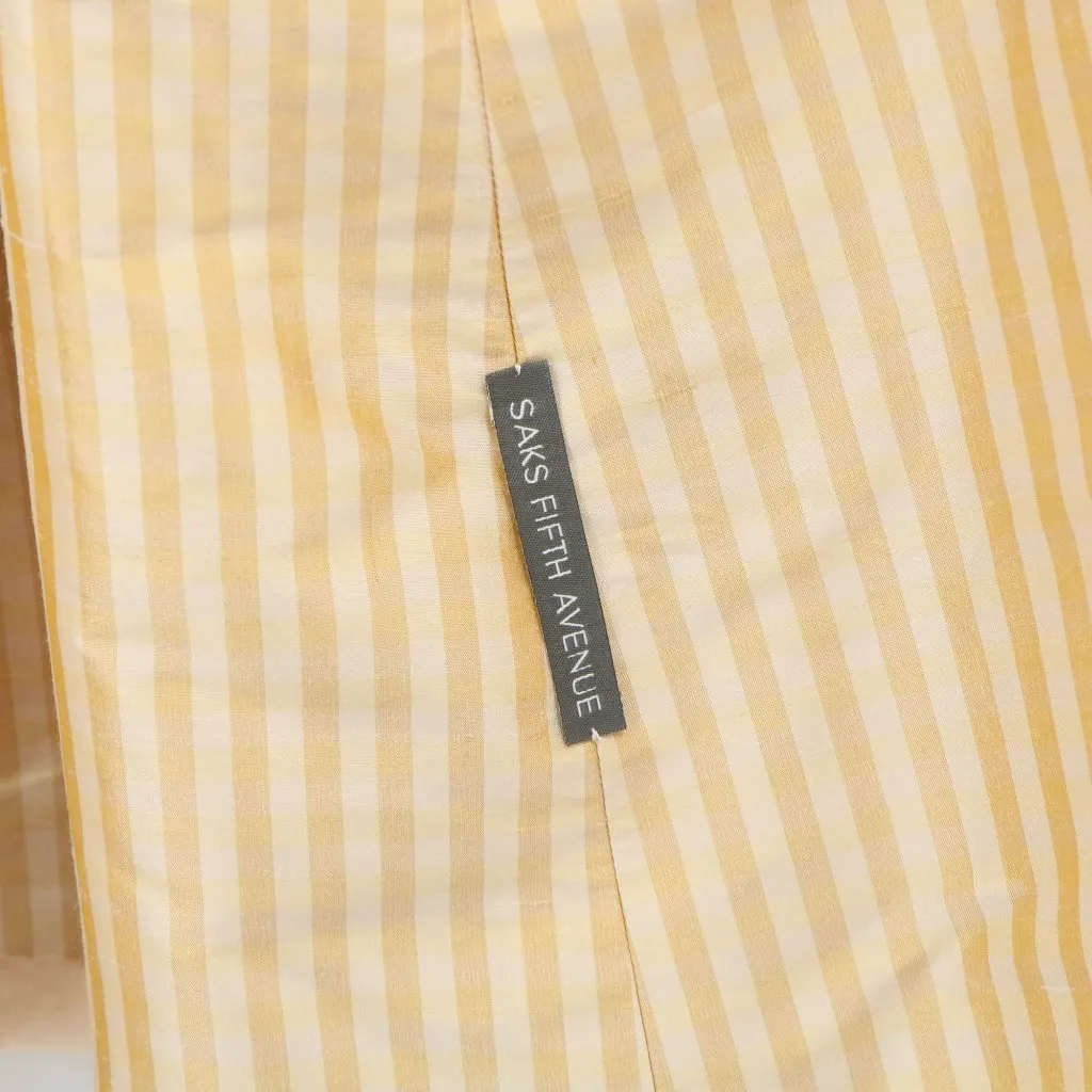 Bill Blass Saks Coat Floral Belted Union Made Jacquard Pink Jacket 12 - Image 10