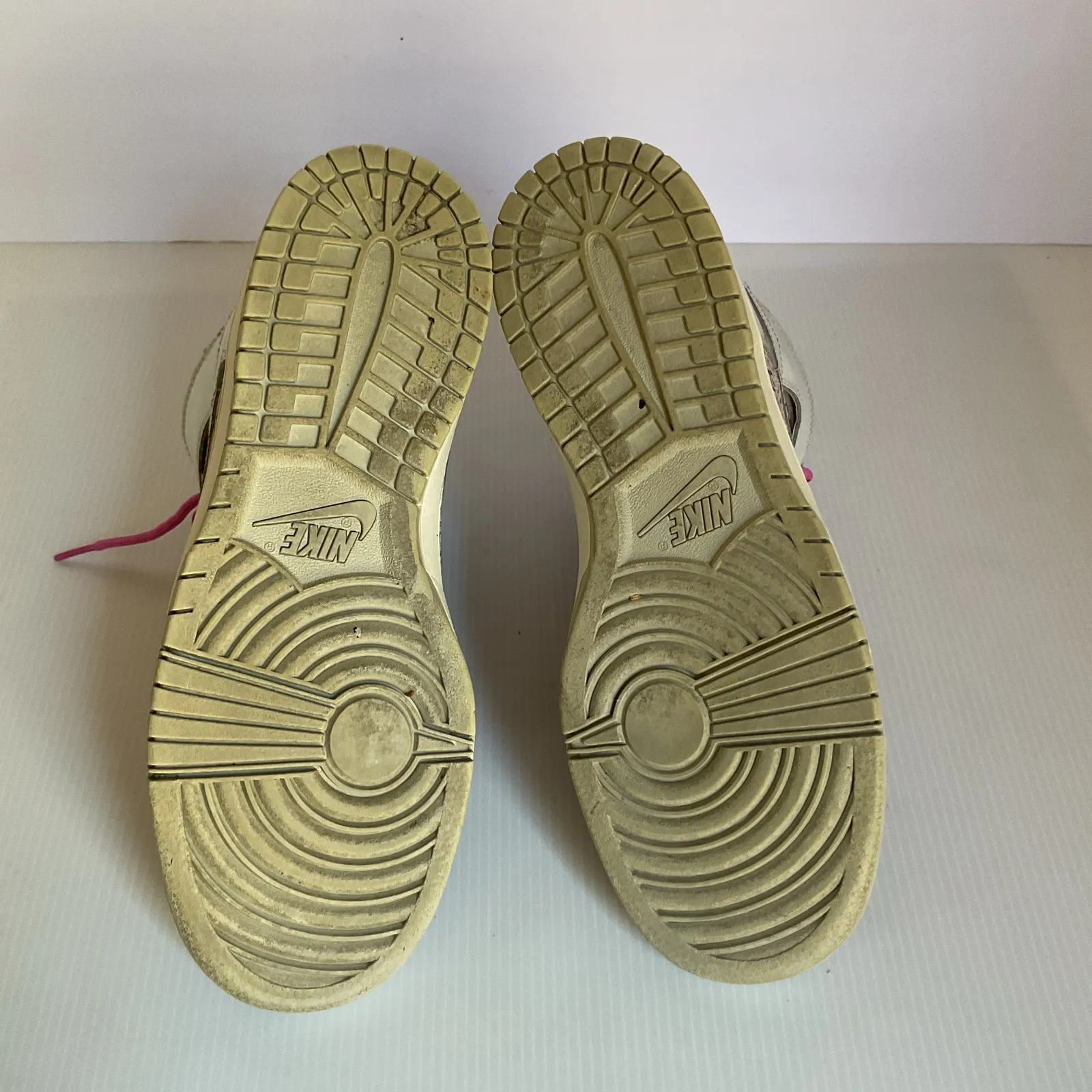 Nike Vintage Y2K Retro Dunk High Premium Pink Leopard Print Sneakers 8.5 - Image 9