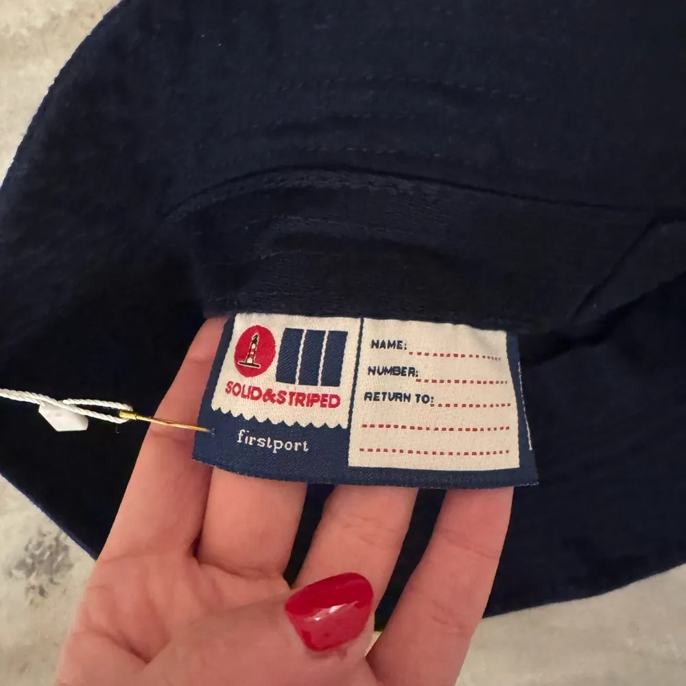 Montauk Surf Camp Navy Bucket Hat - Image 3