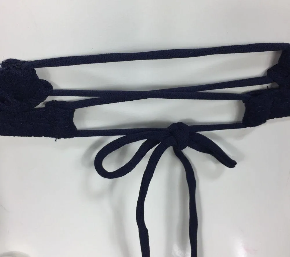 Robin Piccone  Clarissa Halter Bikini Top Midnight - Image 13