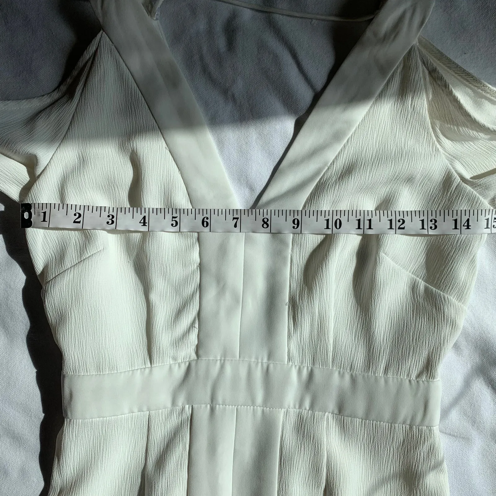 Keepsake  In Motion White Midi Dress Size Small - Image 9