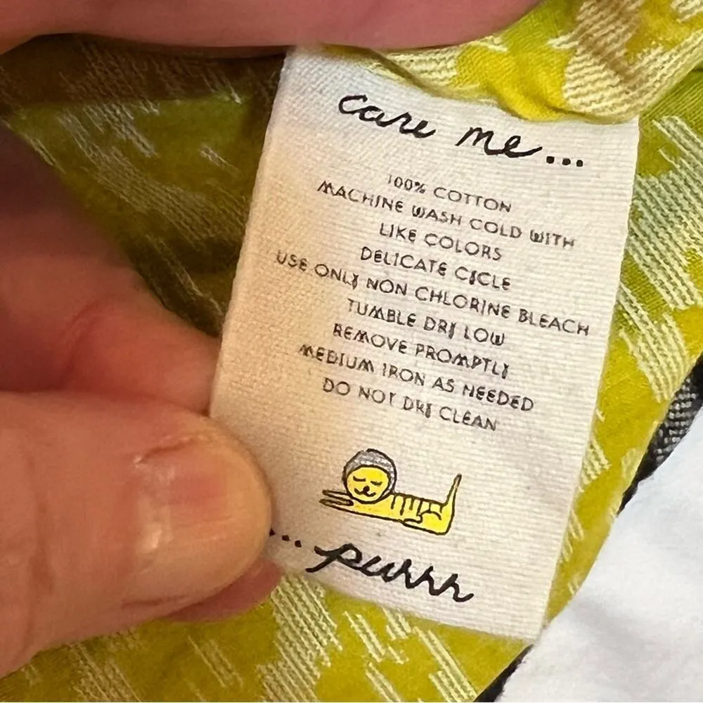 ANTHROPOLOGIE TAIKONHU cropped short sleeve blazer jacket small blue - Image 6