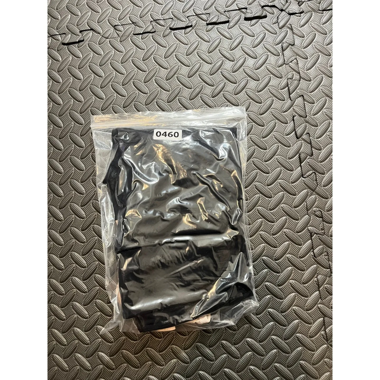 Alo yoga goddess leggings ribbed black and blush size small coquette ballet - Image 11