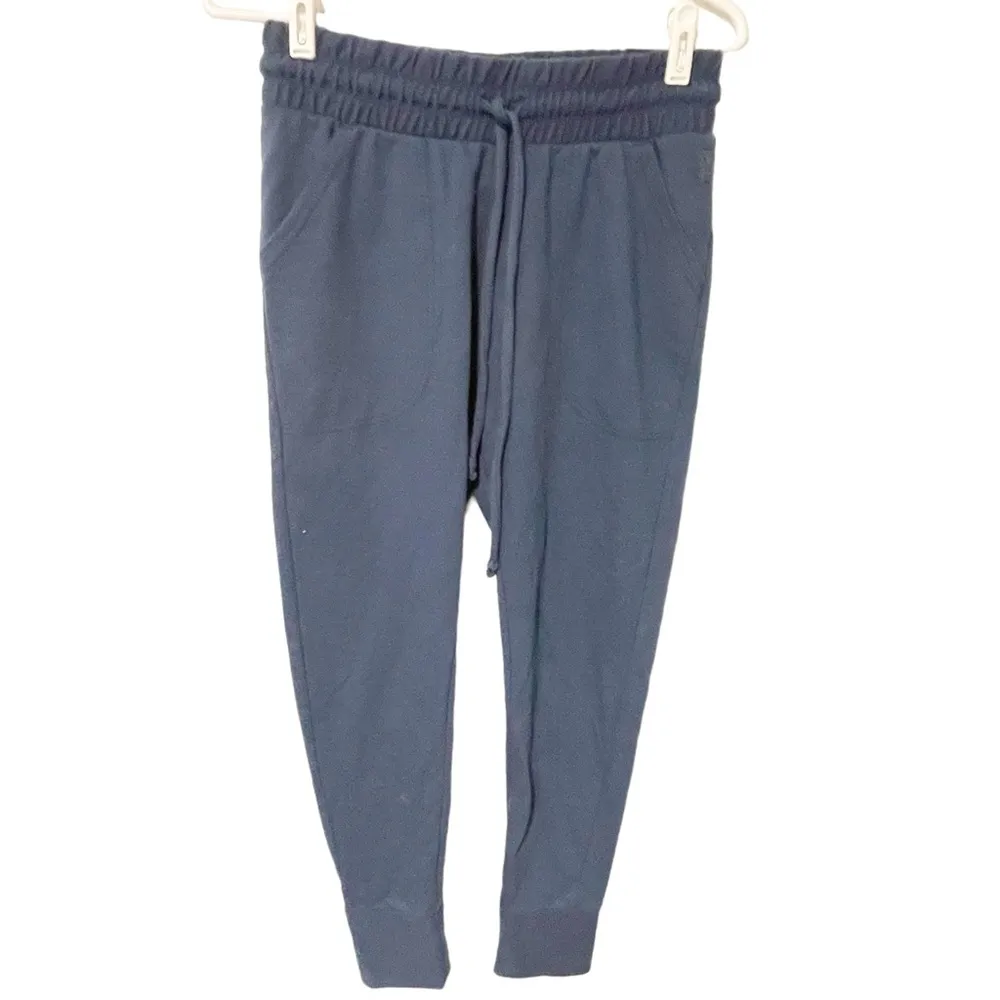 Free People Size Small Blue Sunny Skinny Jogger Sweatpants Athletic - Image 2