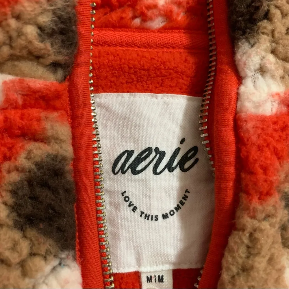 aerie sherpa zip-up - Image 3