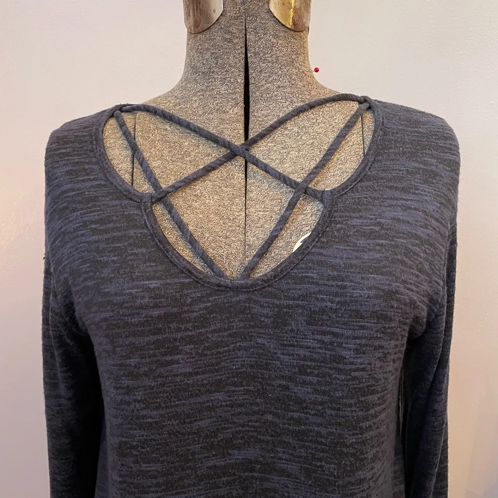 Alya Lattice Neck Dress - Size Medium - Image 3