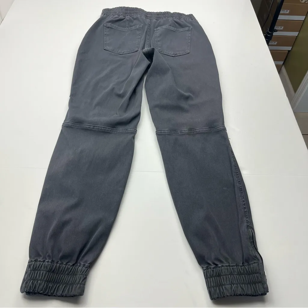Spanx Stretch Twill Cargo Jogger Black / Grey / Gray Womens‎ Size Medium Pant - Image 15