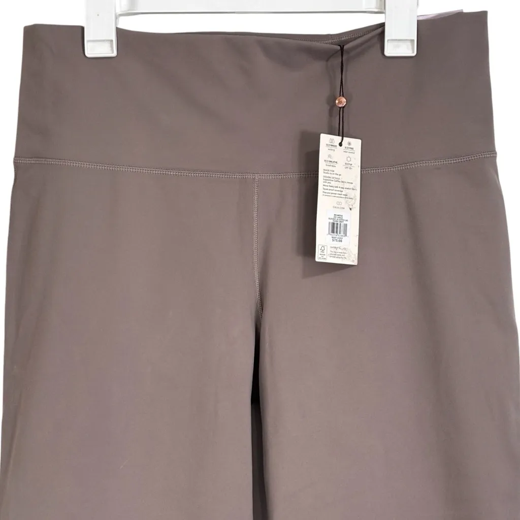 NEW Calia Essential Collection High Rise Crop Flare Womens NWT Size XXL Gray - Image 2