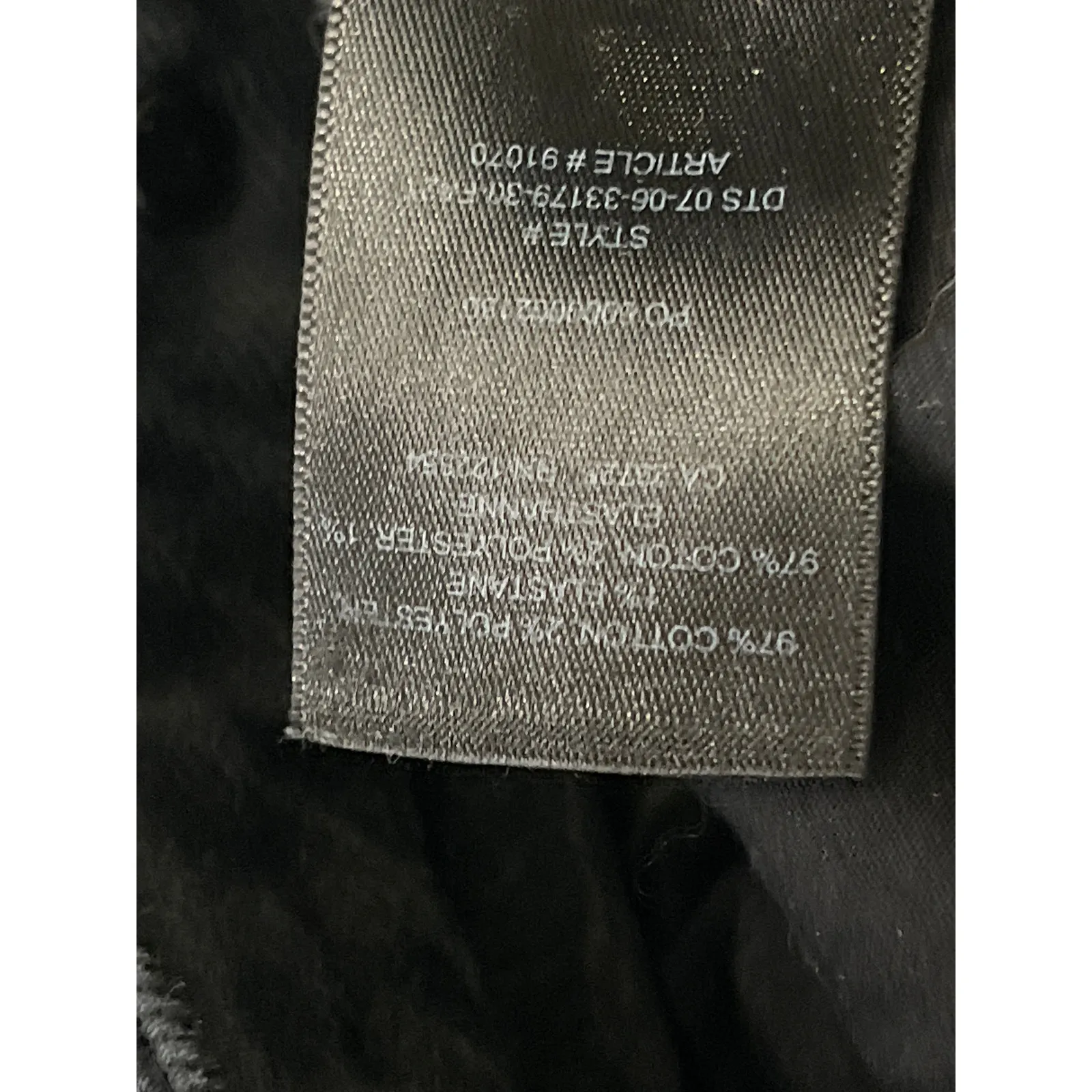 Aritzia Wilfred Women's Black High Rise Straight Leg Denim Jeans Pants Size 10 - Image 4