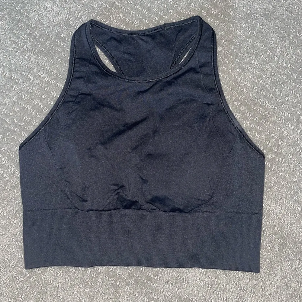 Wunder Train Longline Bra Black - Image 2