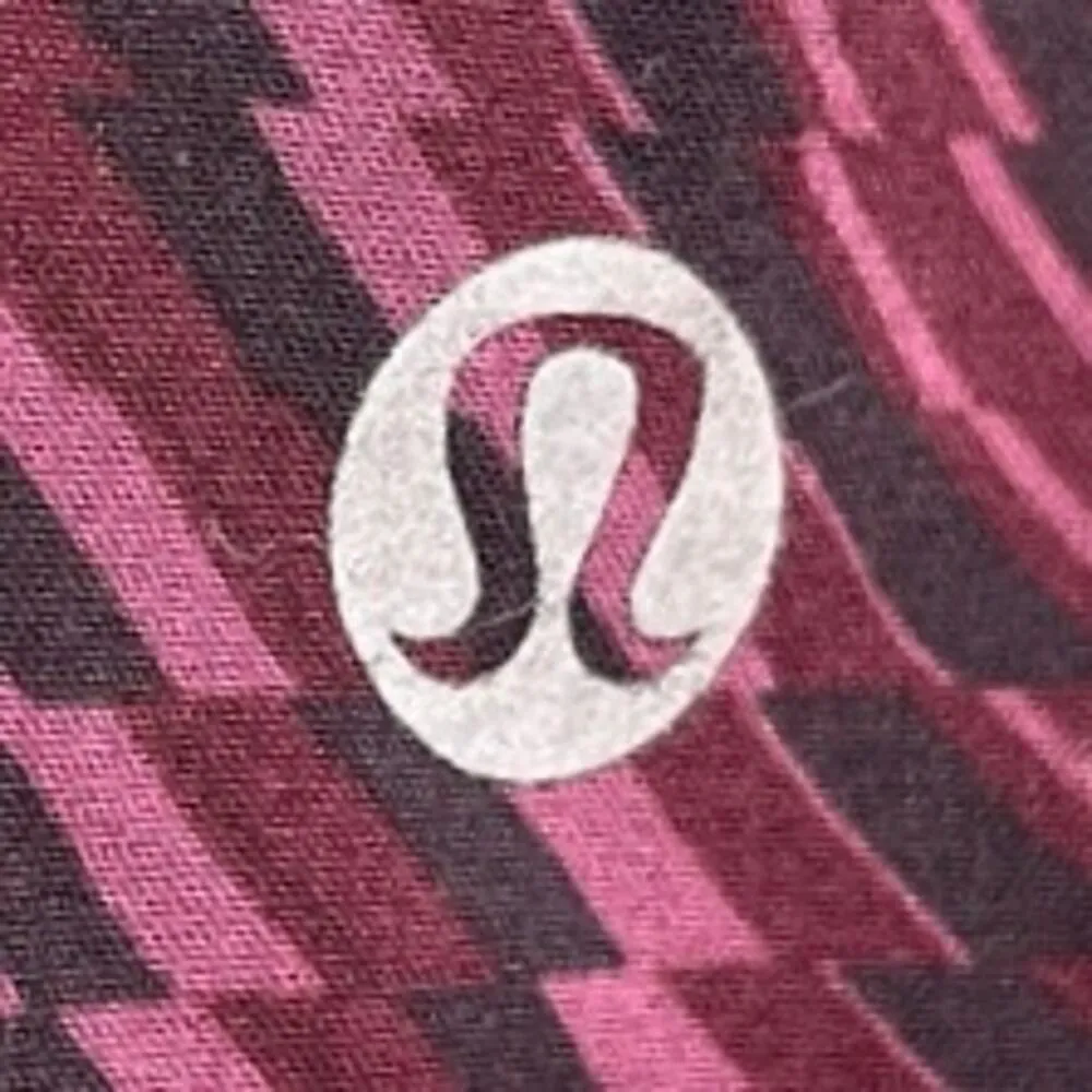 Lululemon Speed Up Maroon Chevron Pocket Activewear Athletic Running Shorts 4 Purple - Image 4
