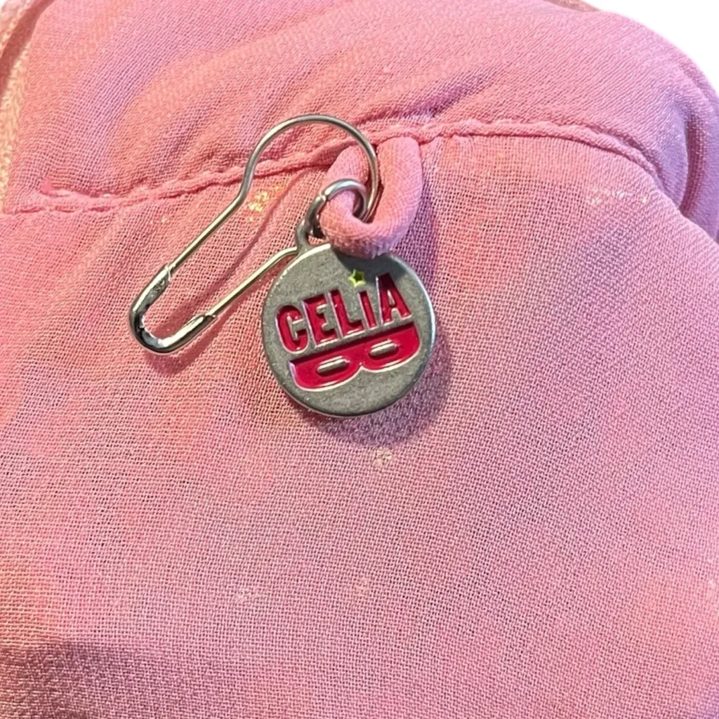 CeliaB Ezili Women's S Dress‎ Pink Glittering Long Sleeve Party Mini Going Out - Image 11