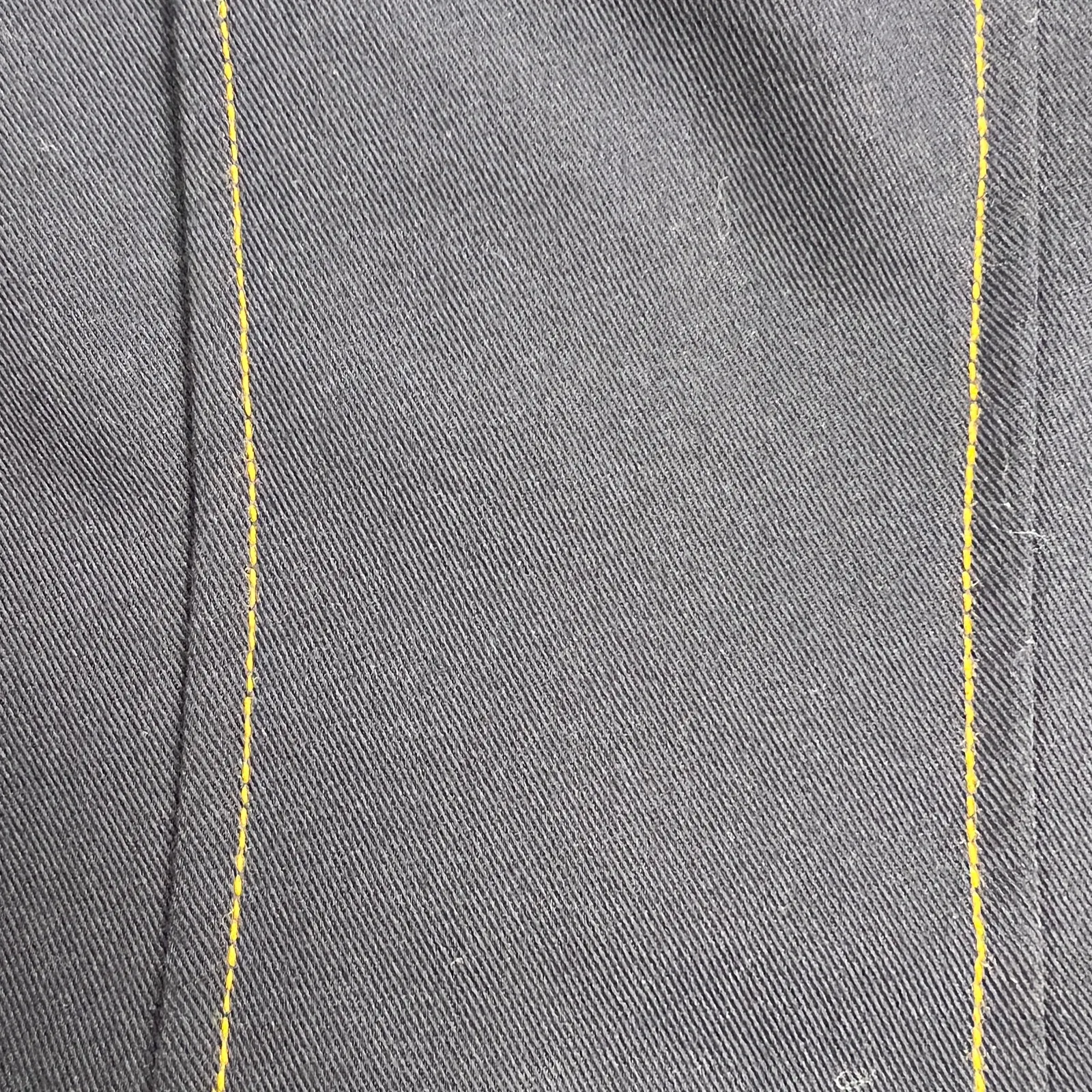 Motel Rocks Kayaso Corset Top Navy Blue Contrast Orange Stitching Size S - Image 6