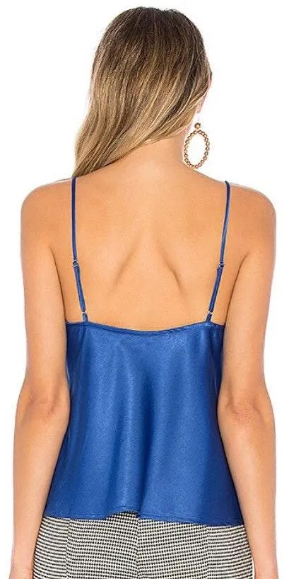 L'Academie Blue Cowl Neck Cami - Image 2
