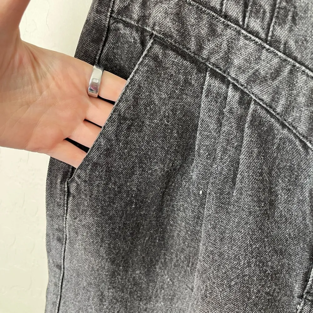 Rockies Vintage Southwestern Bareback Denim Straight Leg Washed Black Jeans Size 25 - Image 4