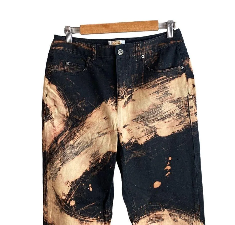 Talbots art to wear bleach design denim - Image 3