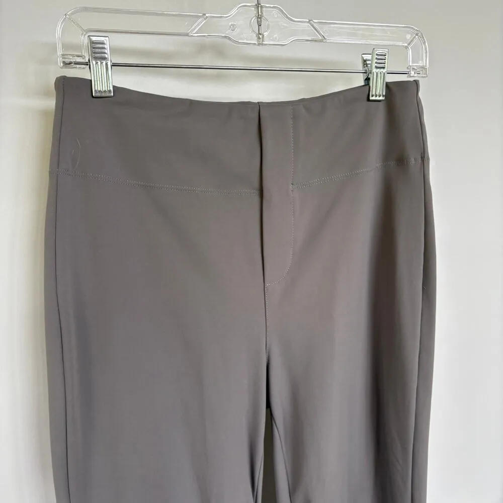 Halara Flex High Rise Flare Gray Work Pant Casual Comfort Leggings Medium - Image 3