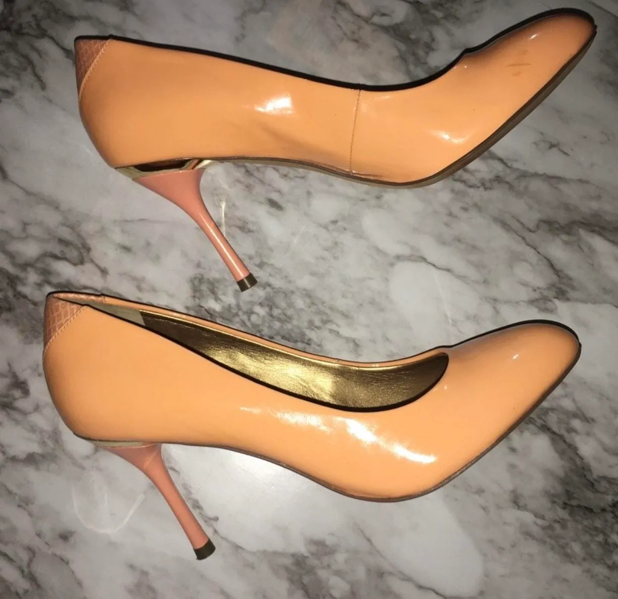Sam Edelman SAM EDLEMAN tangerine CAMDYN pumps 6.5M - Image 2