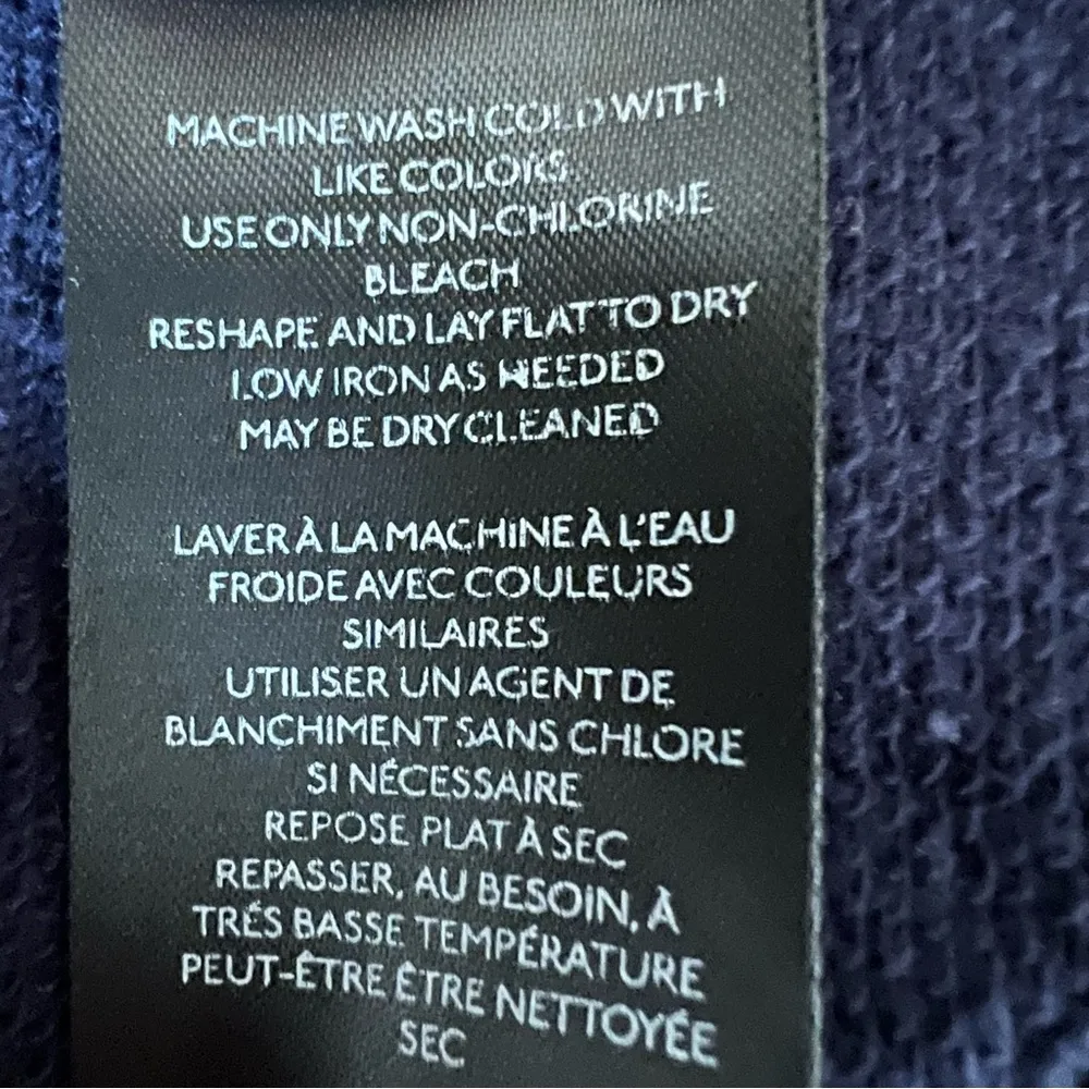 Maeve Anthropologie Beach Embroidered Sweatshirt Tee Riviera Cotton Shirt Sz XS - Image 8