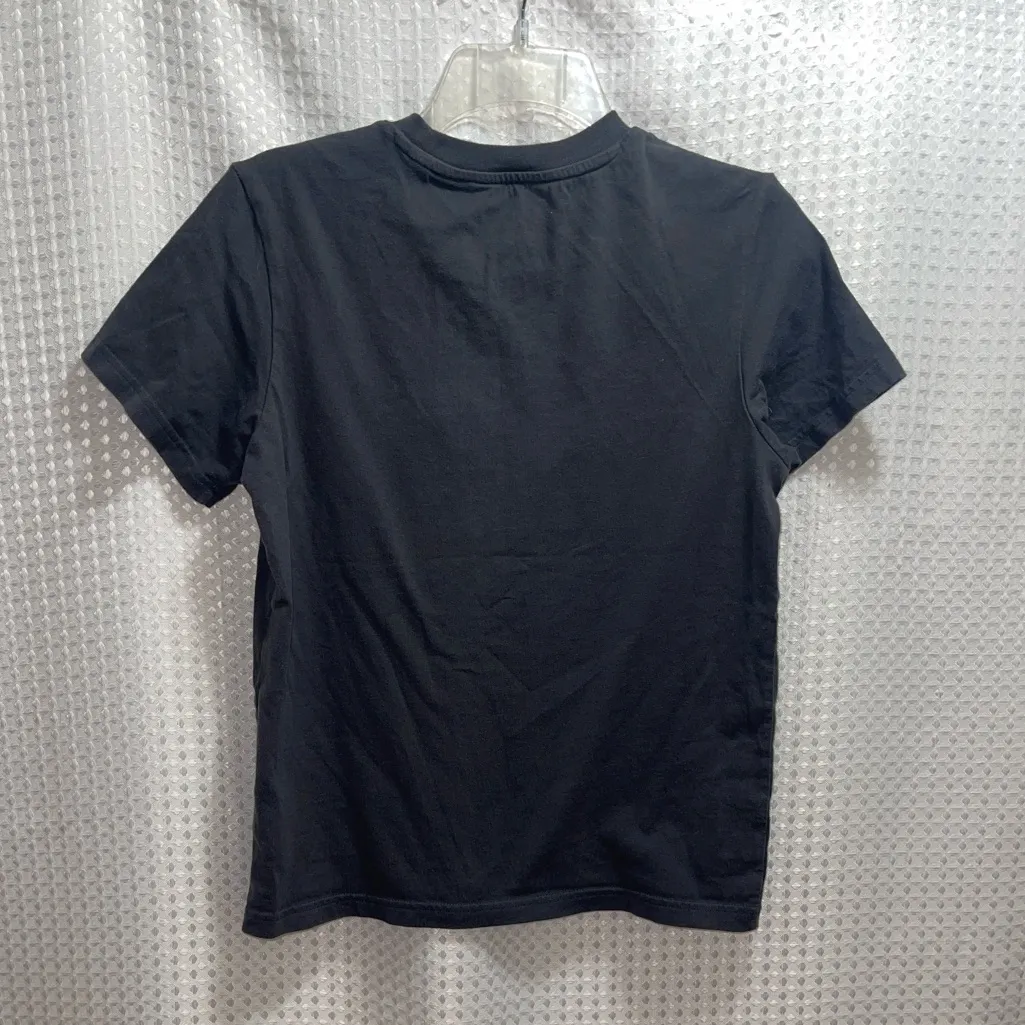 Adidas Women’s Small Black T-Shirt Floral Graphic Tee - Image 5