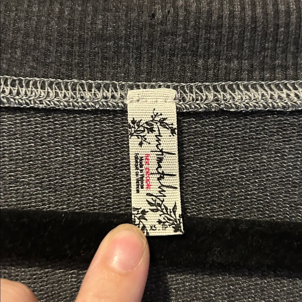 Intimately Free People Cozy Girl Bodysuit in waffle gray - Image 7