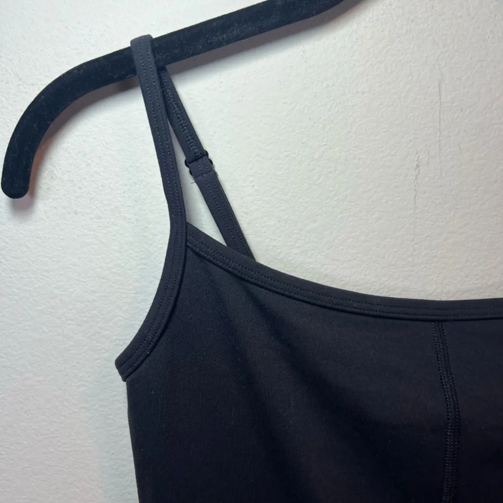 Aritzia Wilfred Free Divinity 7" Romper Body Suit Black Shorts One Piece Size XS - Image 4