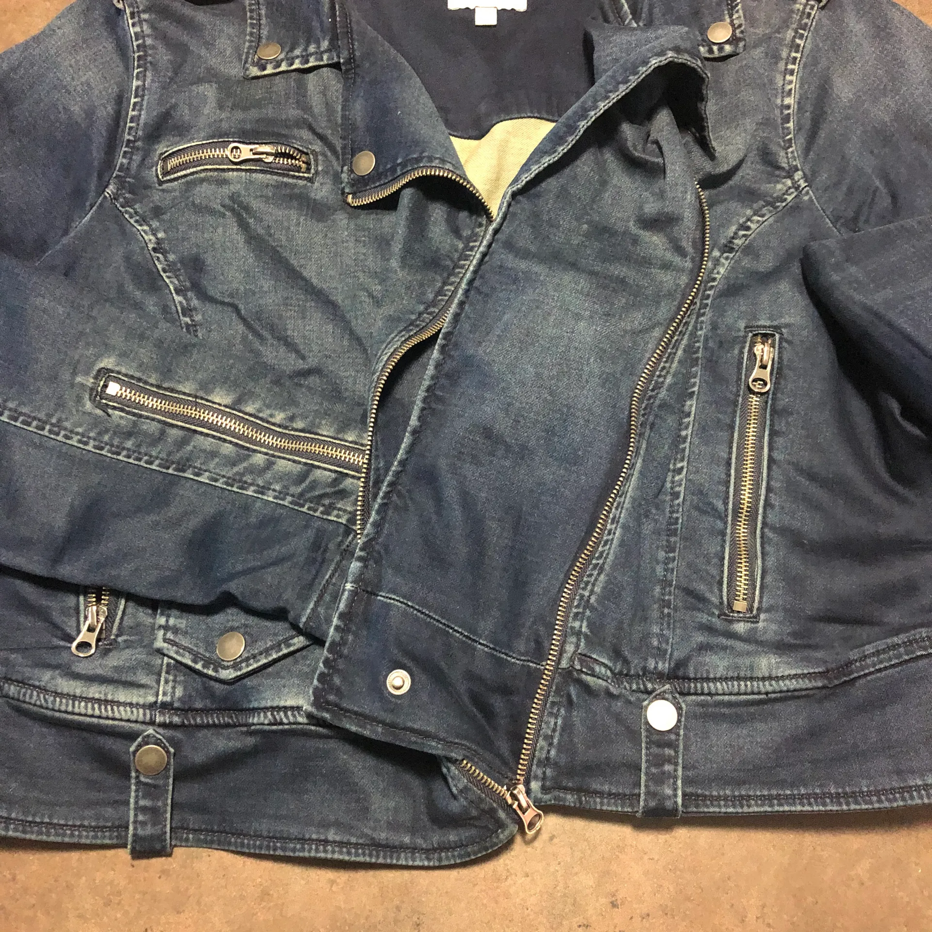 Torrid Denim Crop Moto Jacket - Image 6