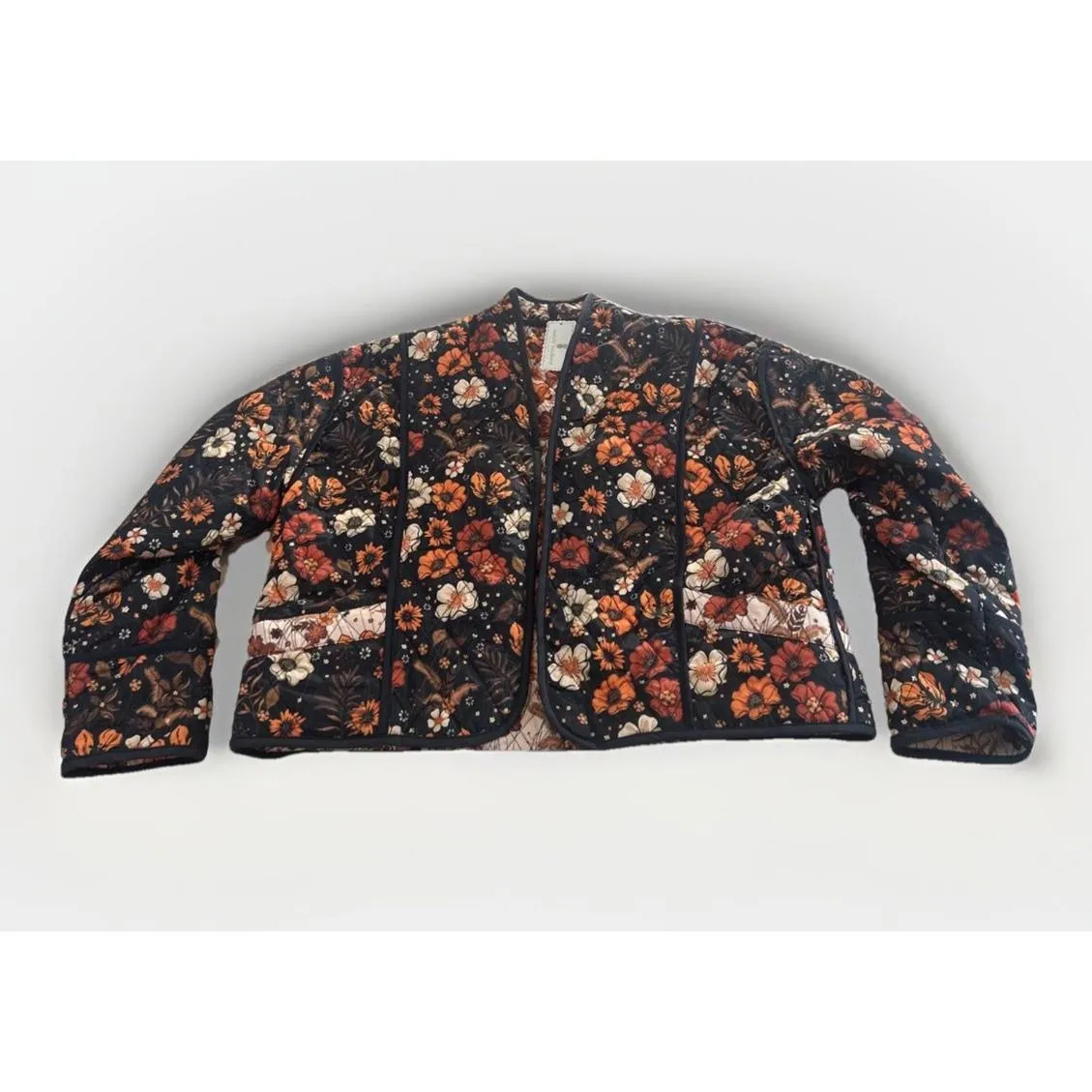 The Simply Southern Reversible Bomber Flower Autumn Boho XL - Image 2