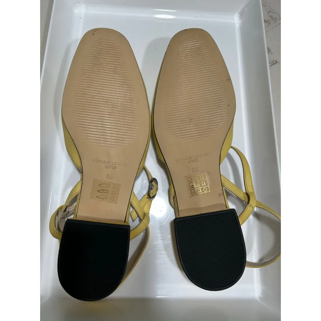 NEW Journee AMANNDA Genuine Leather Flat Shoes 8.5 $150 - Image 3