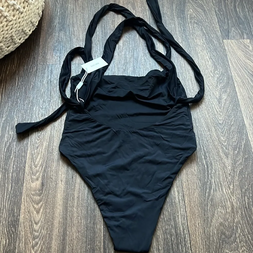 Slate Swim Ryder Monokini One Piece Black - Image 2