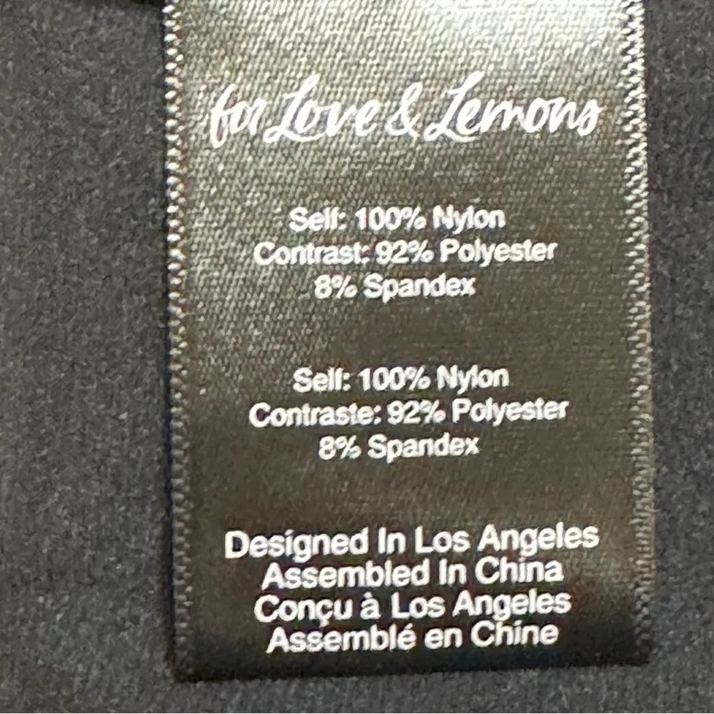 For Love & Lemons X Victoria’s Secret Fiona Black Slip Dress - Image 10