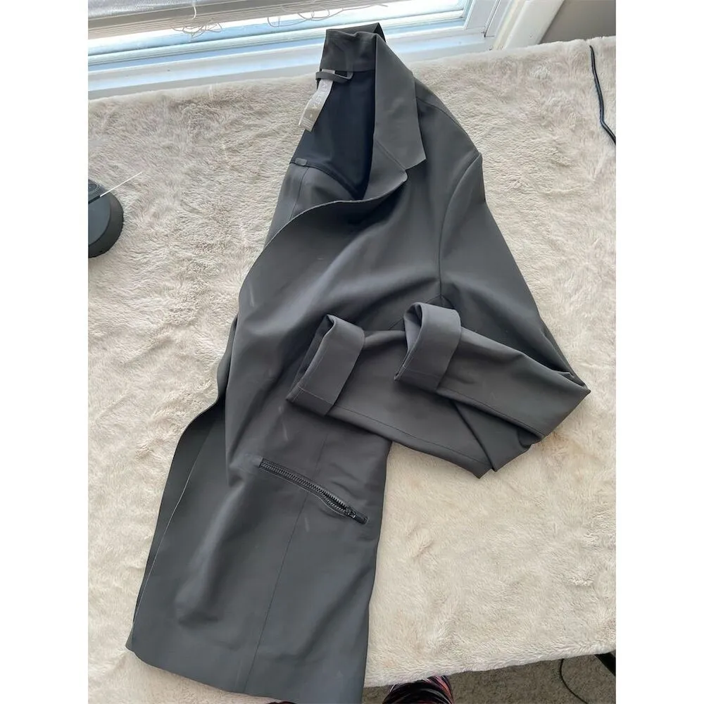 Athleta Women's Green Fitted Blazer Jacket Size 6 Travel Lightweight - Image 8