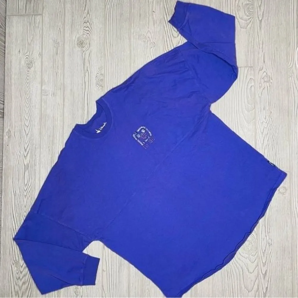 Disney world purple poison spirit jersey long sleeve sweater / shirt lg cotton - Image 6