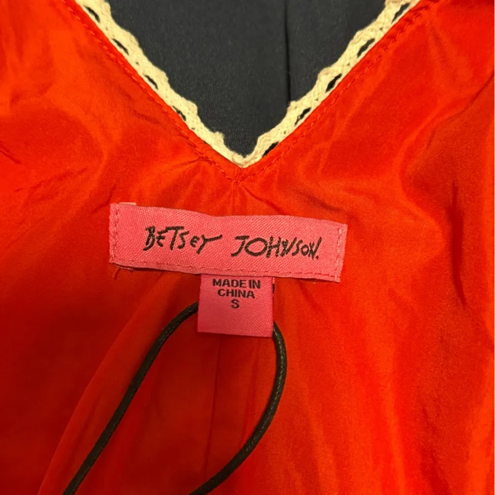 NWT Betsy Johnson Bush Gardens Seersucker Mini Dress Size S - Image 10