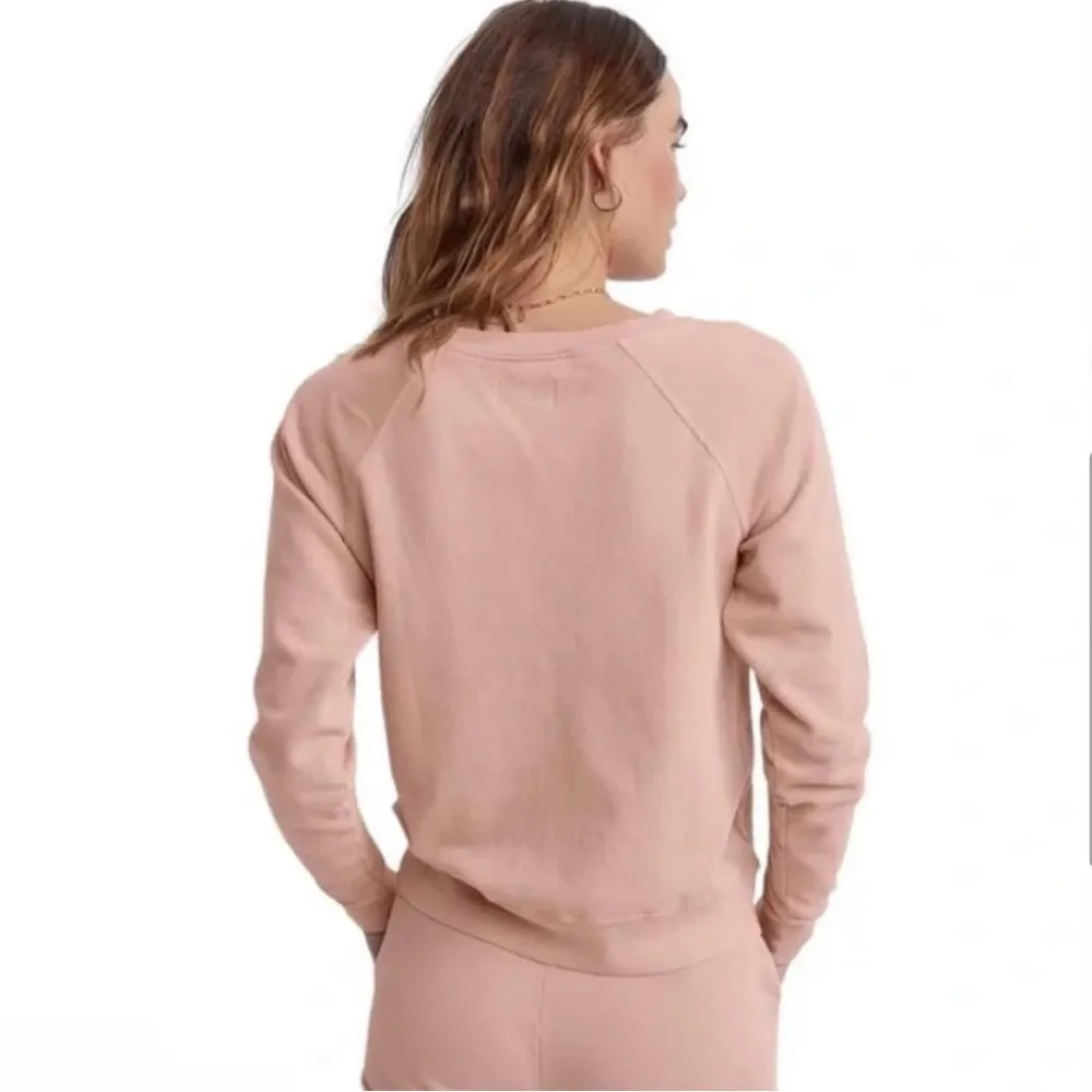 NWT Mate The Label Organic Terry Raglan Sweatshirt - Image 2