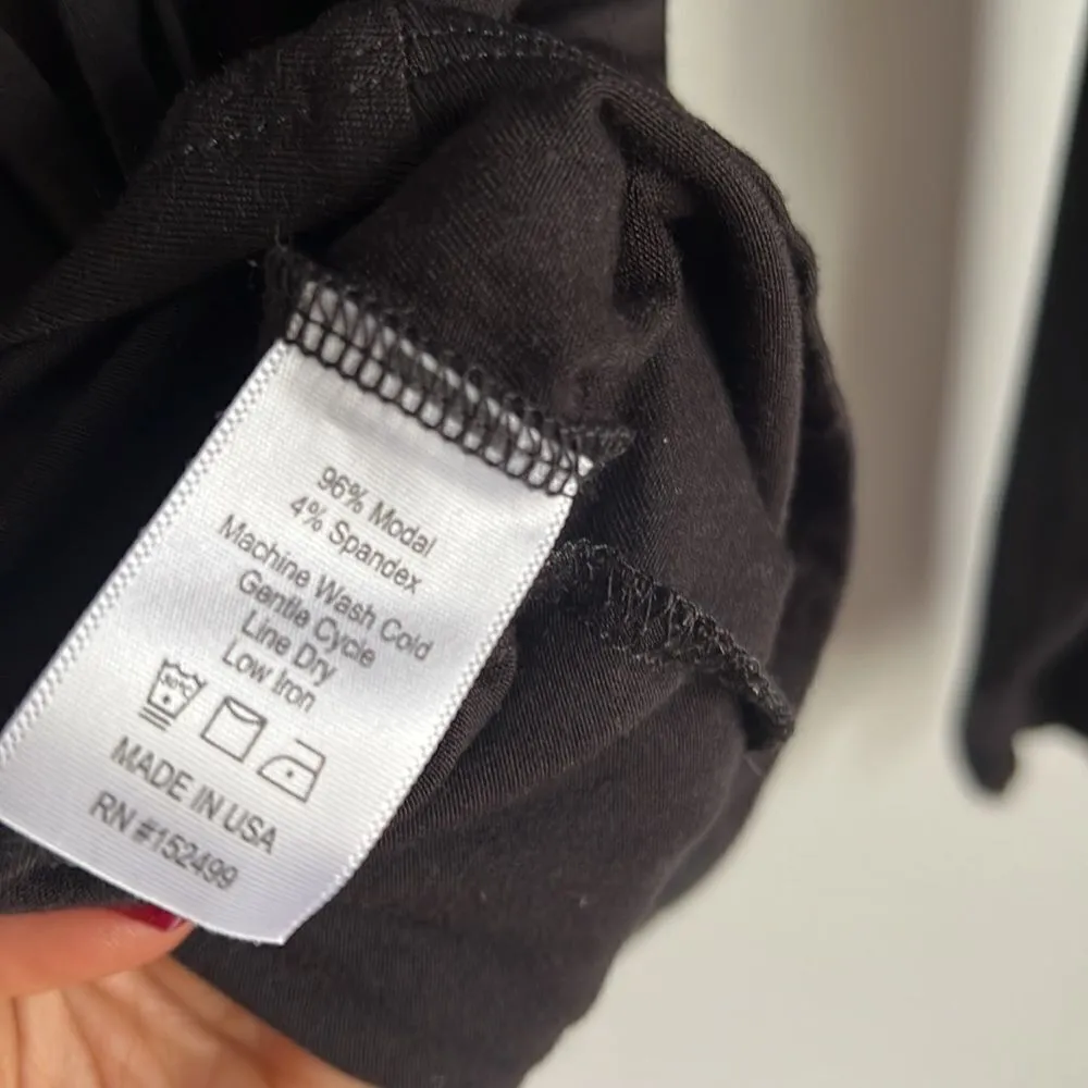 amour vert knotted top black - Image 6