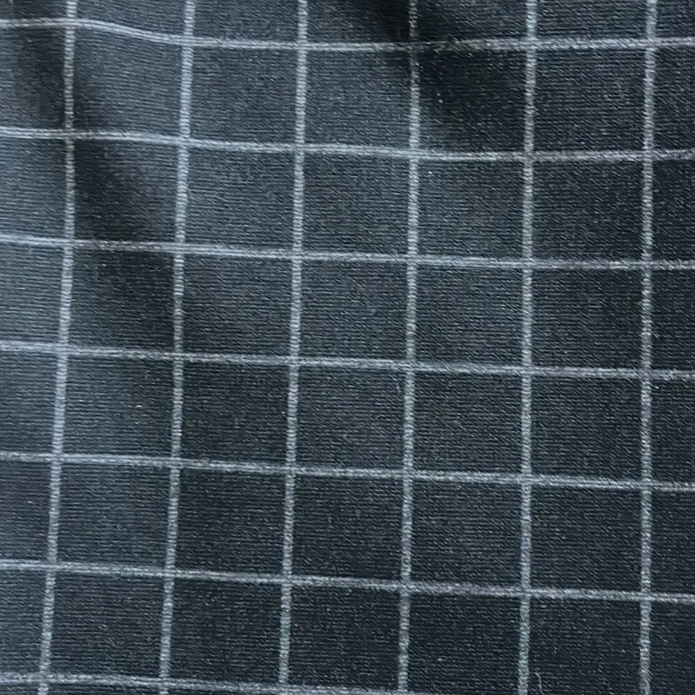 Calvin Klein  Ponte Stretch‎ Pull-On Ankle Pant Windowpane Print Black Size 6 - Image 4