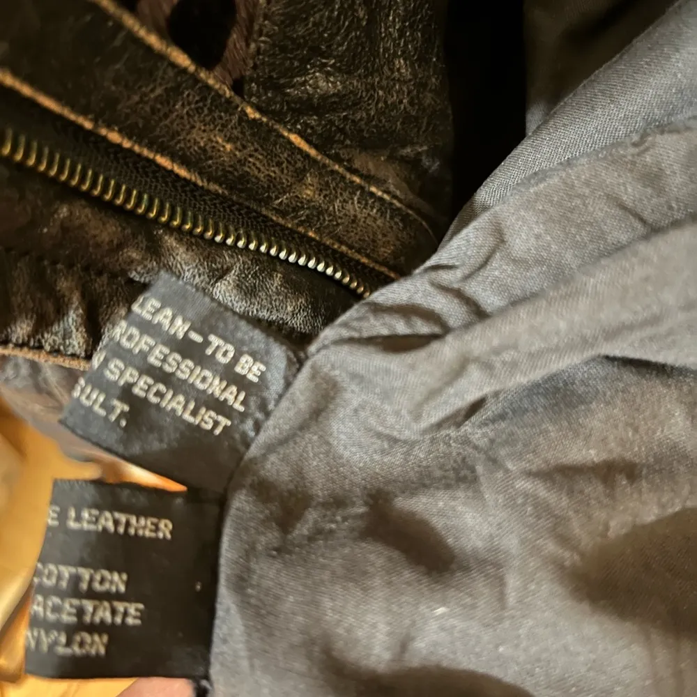 Marc Buchanan Pelle Pelle Vintage Animal Print 80’s Genuine Leather Jacket Black Size 6 - Image 15