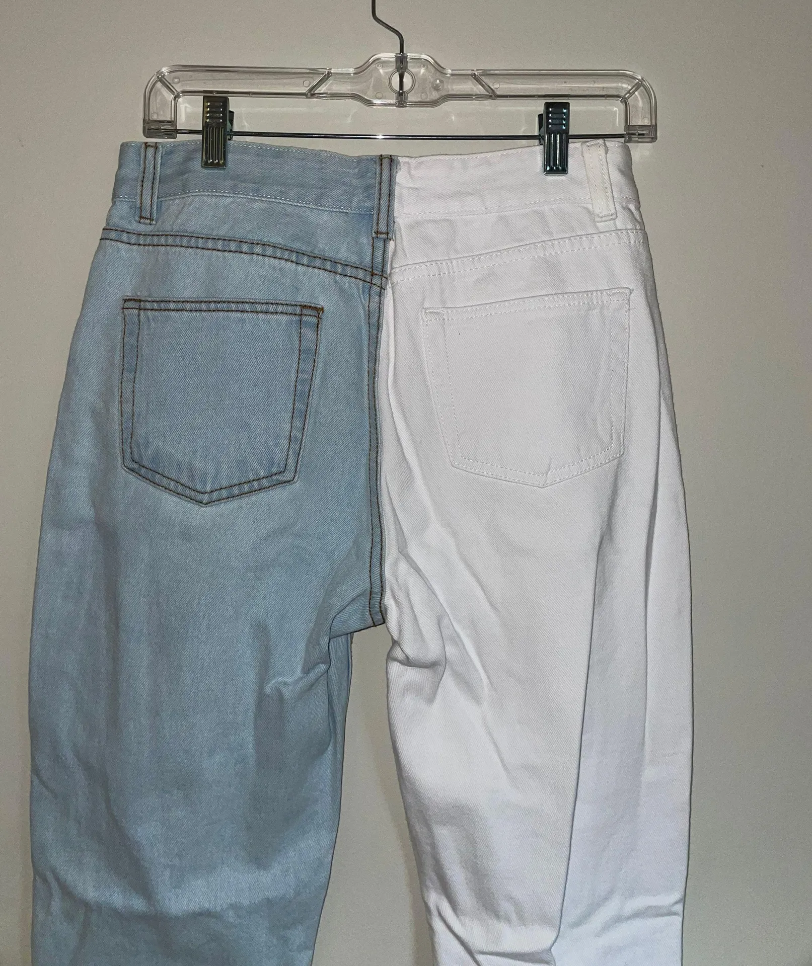 Adika Two Colored Mom Jeans - Image 7