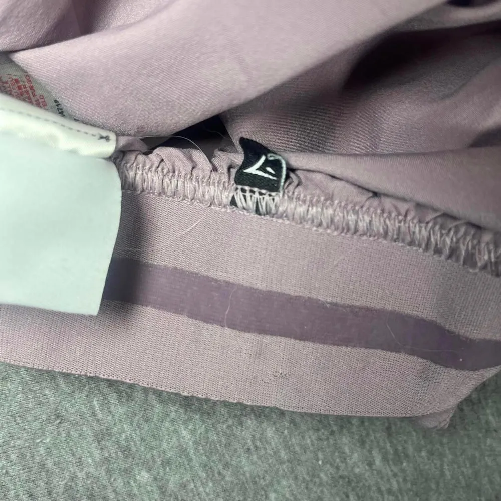 Gymshark Women's nonslip Light Purple Sports Workout Shorts - Image 8